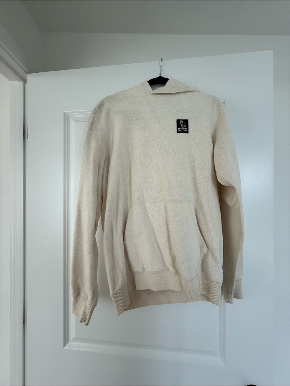 Women’s Cream Hooded Sweater - Soft Pullover Knit